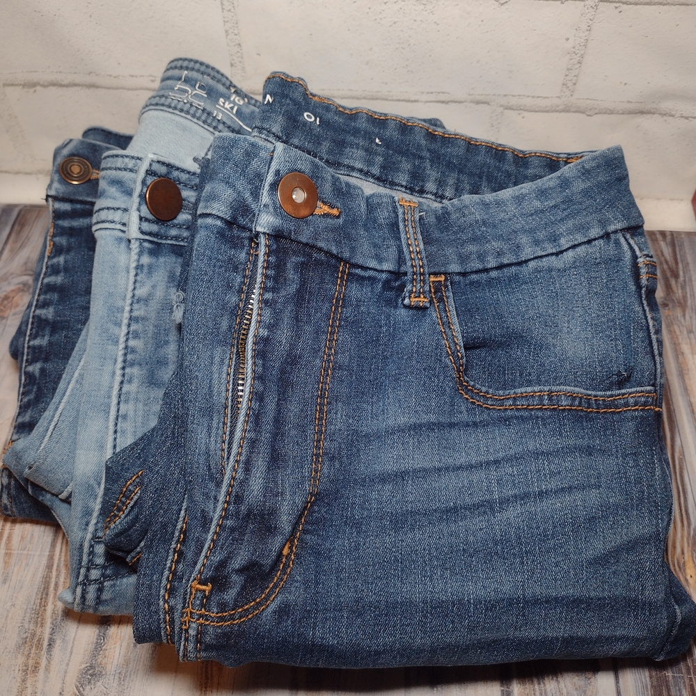 No Boundaries Women's Skinny Jeans - Blue Washes